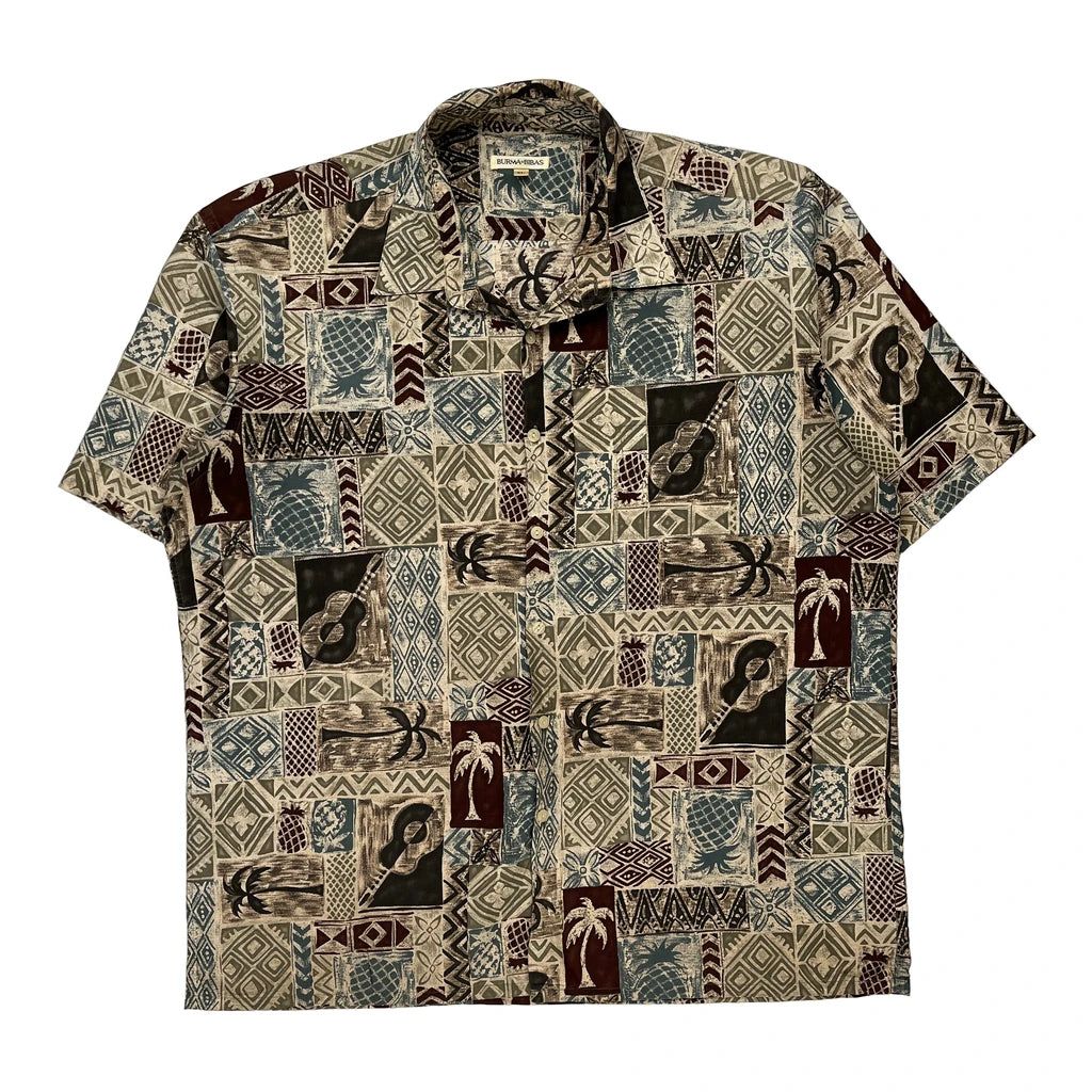 Burma Bibas Hawaiian XL Multicoloured Cotton - Adult & Kids T-Shirts, Sweatshirts & Hoodies apparel design preview 1