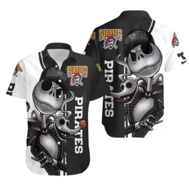 Pittsburgh Pirates Skeleton Spirit Hawaiian - Adult & Kids T-Shirts, Sweatshirts & Hoodies apparel design preview 1