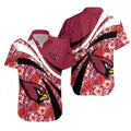 Arizona Cardinals Tropical Hibiscus Hawaiian - Adult & Kids T-Shirts, Sweatshirts & Hoodies apparel design preview 1