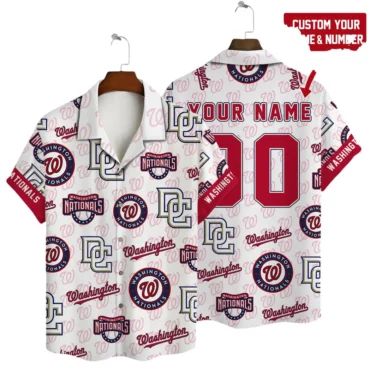 Personalized Washington Nationals Tropic Heat - Adult & Kids T-Shirts, Sweatshirts & Hoodies apparel design preview 1
