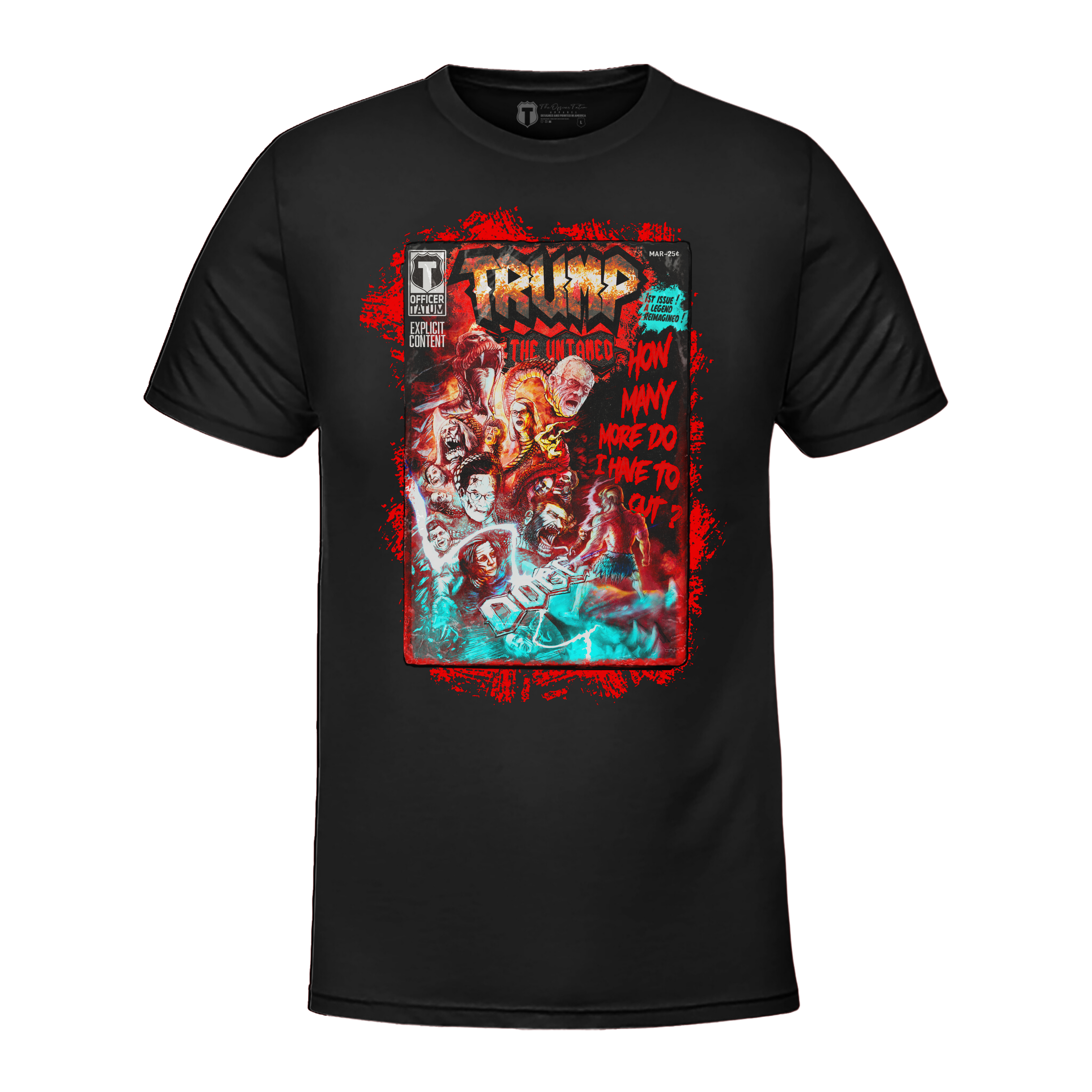 Trump Untamed - Adult & Kids T-Shirts, Sweatshirts & Hoodies apparel design preview 1
