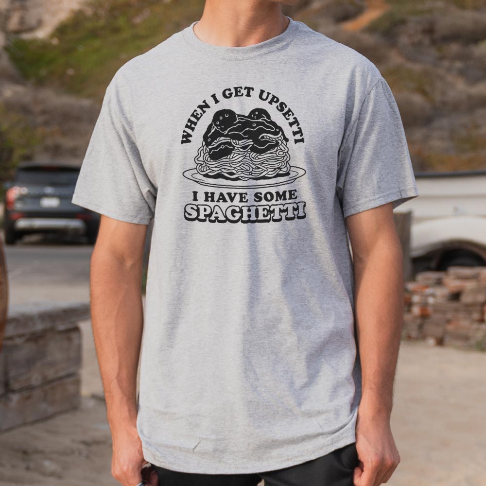 Upsetti Spaghetti - Adult & Kids T-Shirts, Sweatshirts & Hoodies apparel design preview 1