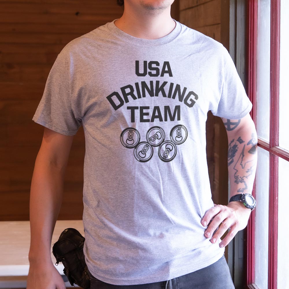 USA Drinking Team - Adult & Kids T-Shirts, Sweatshirts & Hoodies apparel design preview 1