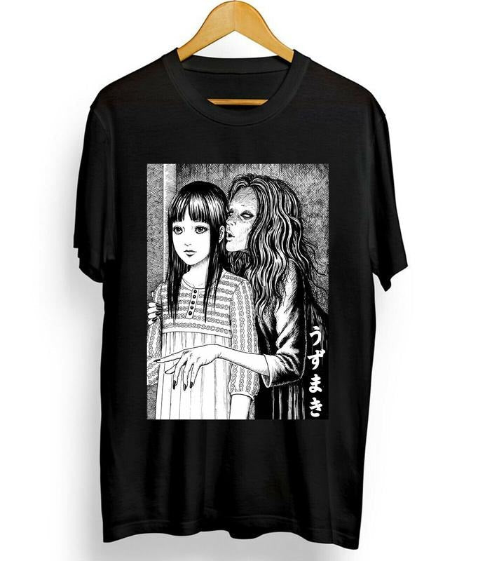 Uzumaki Junji Ito Tomie Horror Manga Anime Top New S - Adult & Kids T-Shirts, Sweatshirts & Hoodies apparel design preview 1