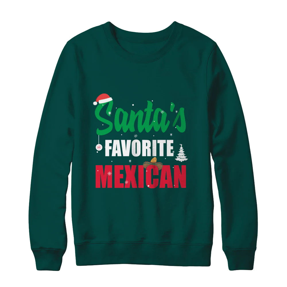 Santa’s favorite mexican Christmas Sweater - Holiday Gift product image 2