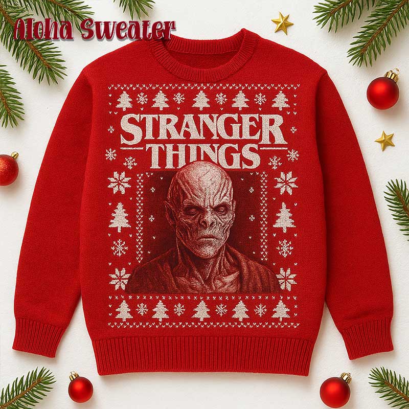 Will Byers Stranger Things Ugly Christmas Sweater - Holiday Gift product image 3