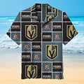 Vegas Golden Knights Logo Grid Hawaiian - Adult & Kids T-Shirts, Sweatshirts & Hoodies apparel design preview 1
