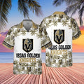 Vegas Golden Knights Tropical Sunset Hawaiian - Adult & Kids T-Shirts, Sweatshirts & Hoodies apparel design preview 1