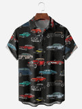 Vintage Car Chest Pocket Men's Trendy Hawaiian - Adult & Kids T-Shirts, Sweatshirts & Hoodies apparel design preview 1