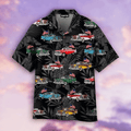 Vintage Car With American Flag Hawaiian For - Adult & Kids T-Shirts, Sweatshirts & Hoodies apparel design preview 1