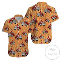 Vintage Cars Evening Out Imagery On A Unique Hawaiian - Adult & Kids T-Shirts, Sweatshirts & Hoodies apparel design preview 1