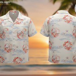 Vintage Silk Hawaiian Classic Tropical Print Men's - Adult & Kids T-Shirts, Sweatshirts & Hoodies apparel design preview 1