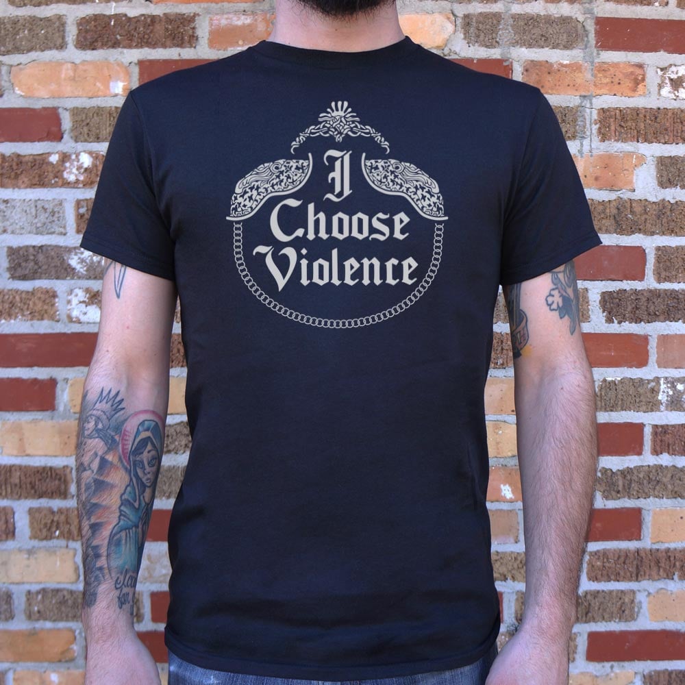 I Choose Violence - Adult & Kids T-Shirts, Sweatshirts & Hoodies apparel design preview 1