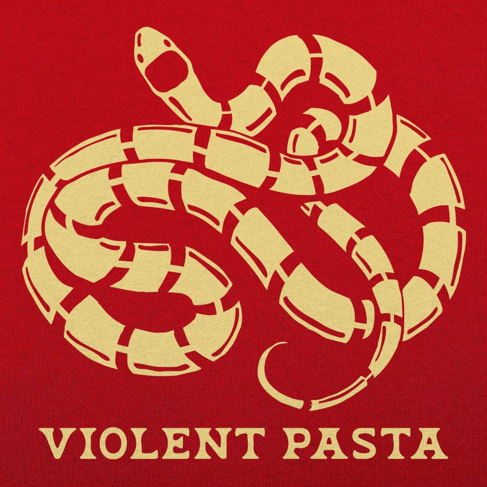 Violent Pasta - Adult & Kids T-Shirts, Sweatshirts & Hoodies apparel design preview 1