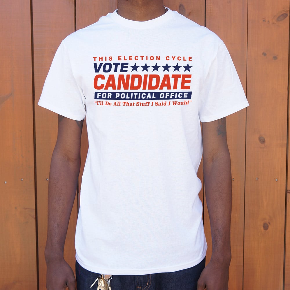 Vote Candidate - Adult & Kids T-Shirts, Sweatshirts & Hoodies apparel design preview 1