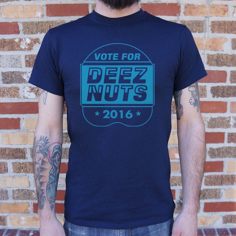 Vote Deez Nuts 2016 - Adult & Kids T-Shirts, Sweatshirts & Hoodies apparel design preview 1