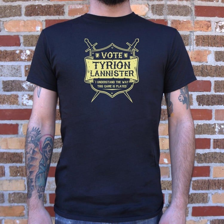 Vote Tyrion Lannister - Adult & Kids T-Shirts, Sweatshirts & Hoodies apparel design preview 1