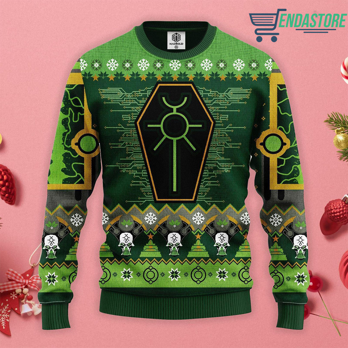 Warhammer 4k 3D Ugly Christmas Sweater - Holiday Gift product image 2