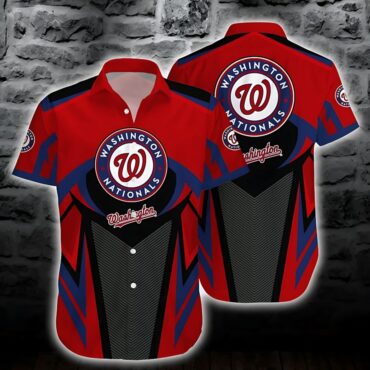 Washington Nationals Island Breeze Hawaiian - Adult & Kids T-Shirts, Sweatshirts & Hoodies apparel design preview 1