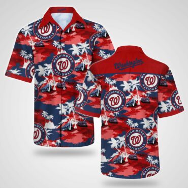 Washington Nationals Tropic Dreams Hawaiian - Adult & Kids T-Shirts, Sweatshirts & Hoodies apparel design preview 1