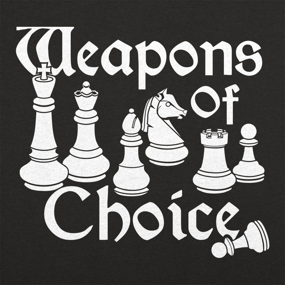Weapons Of Choice - Adult & Kids T-Shirts, Sweatshirts & Hoodies apparel design preview 1