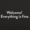 Welcome! - Adult & Kids T-Shirts, Sweatshirts & Hoodies apparel design preview 1