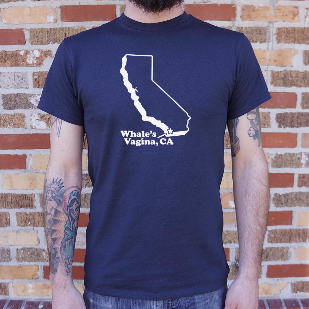 Whale's Vagina CA - Adult & Kids T-Shirts, Sweatshirts & Hoodies apparel design preview 1