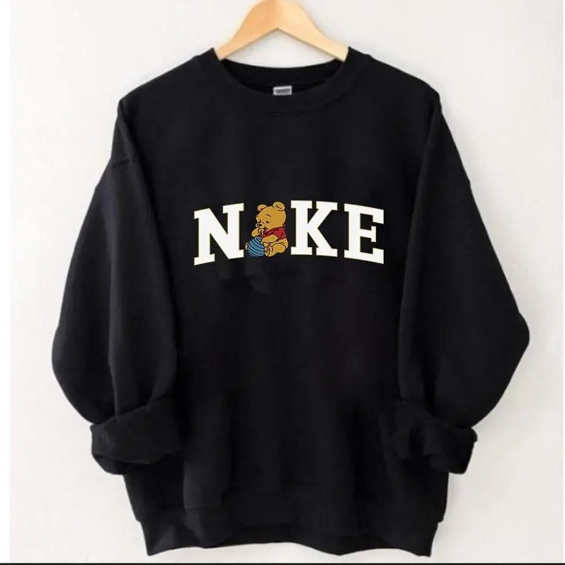 Winnie Pooh Honey Bear Printed Logo Cute Fall - Adult & Kids T-Shirts, Sweatshirts & Hoodies apparel design preview 1
