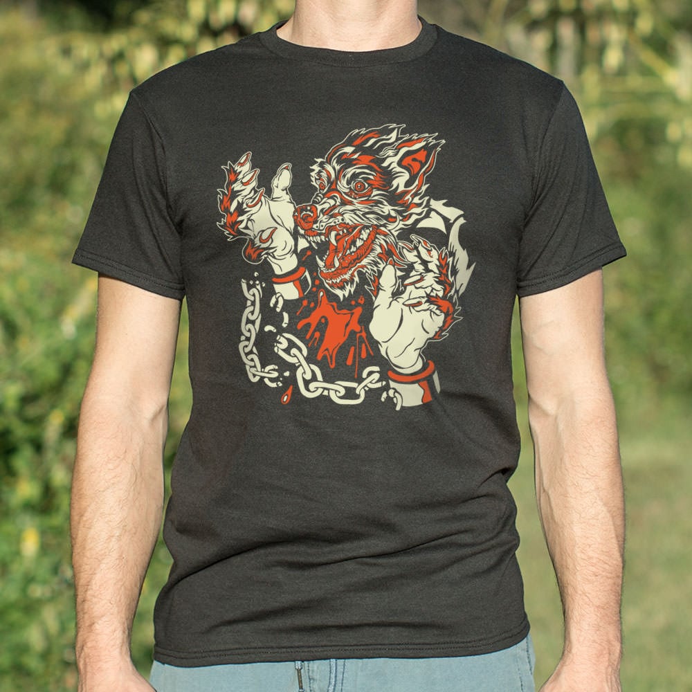 Wolf Man Unchained - Adult & Kids T-Shirts, Sweatshirts & Hoodies apparel design preview 1