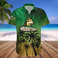 Wright State Raiders Hawaii Set Coconut Tree Tropical - Adult & Kids T-Shirts, Sweatshirts & Hoodies apparel design preview 1