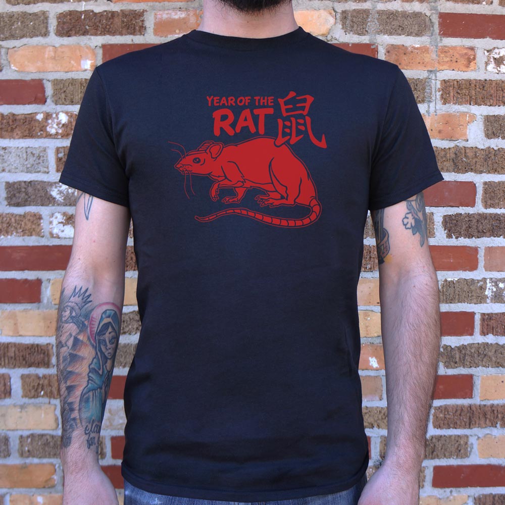 Year Of The Rat - Adult & Kids T-Shirts, Sweatshirts & Hoodies apparel design preview 1