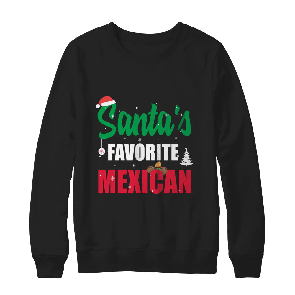 Santa’s favorite mexican Christmas Sweater - Holiday Gift product image 4