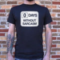 Zero Days Without Sarcasm - Adult & Kids T-Shirts, Sweatshirts & Hoodies apparel design preview 1