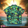 Zombie Brain Horror Tropical Hawaiian Scary Monster - Adult & Kids T-Shirts, Sweatshirts & Hoodies apparel design preview 1