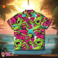 Zombie Brain Men's Hawaiian for Horror Movie Fans - Adult & Kids T-Shirts, Sweatshirts & Hoodies apparel design preview 1