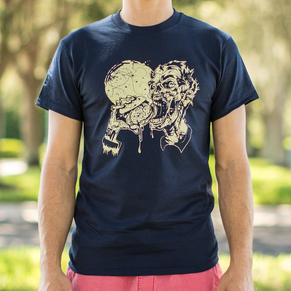 Zombie Brain Burger - Adult & Kids T-Shirts, Sweatshirts & Hoodies apparel design preview 1